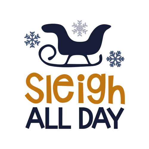 Sleigh All Day Poster Canvas Movie Film Print A0 A1 A2 A3 A4 A5 A6 Art Wall Deco