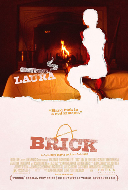 Brick (2006)_3 Movie Film Poster Canvas iconic design