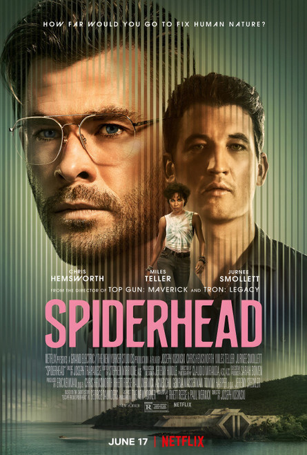 Spiderhead (2022)_0 Poster Canvas Movie Film Print A0 A1 A2 A3 A4 A5 A6 Art Wall