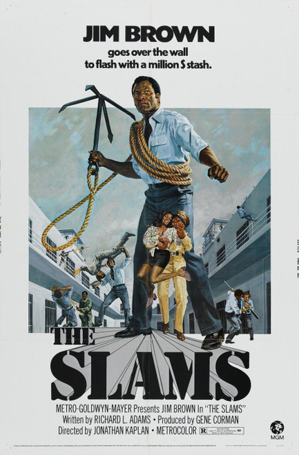The Slams (1973)_0 Poster Canvas Movie Film Print A0 A1 A2 A3 A4 A5 A6 Art Wall