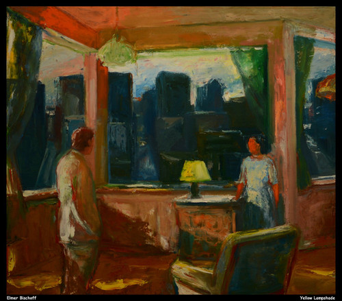 elmer-bischoff---yellow-lampshade--jpb_23800154663_o(1) Poster Canvas Print Art