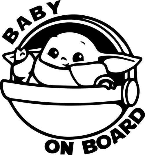 baby-yoda24 bw (2) Poster Canvas Movie Film Print A0 A1 A2 A3 A4 A5 A6 Art Wall