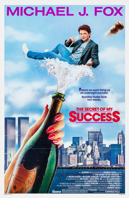 The Secret of my Success (1987)_0 Poster Canvas Movie Film Print A0 A1 A2 A3 A4