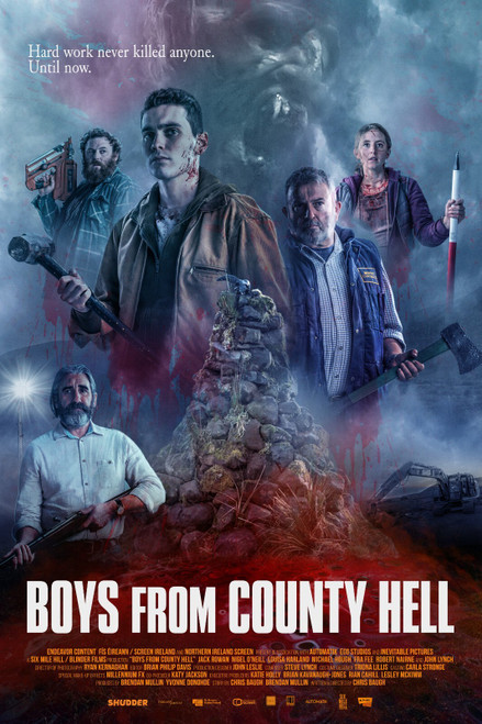 Boys from County Hell (2021)_1 Movie Film Poster Canvas iconic design