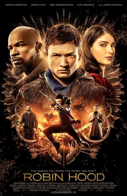 Robin Hood (2018)_12 Poster Canvas Movie Film Print A0 A1 A2 A3 A4 A5 A6 Art Wal