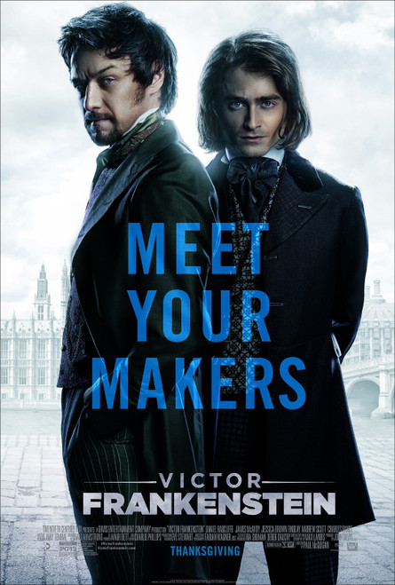 Victor Frankenstein (2015)_1 Poster Canvas Movie Film Print A0 A1 A2 A3 A4 A5 A6