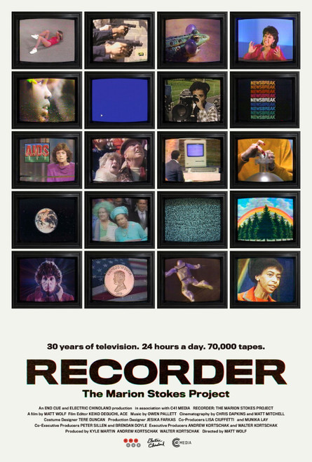 Recorder_ The Marion Stokes Project (2019)_0 Poster Canvas Movie Film Print A0 A
