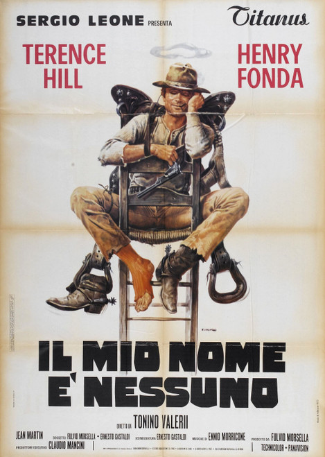 My Name Is Nobody 01 Poster Canvas Movie Film Print A0 A1 A2 A3 A4 A5 A6 Art Wal