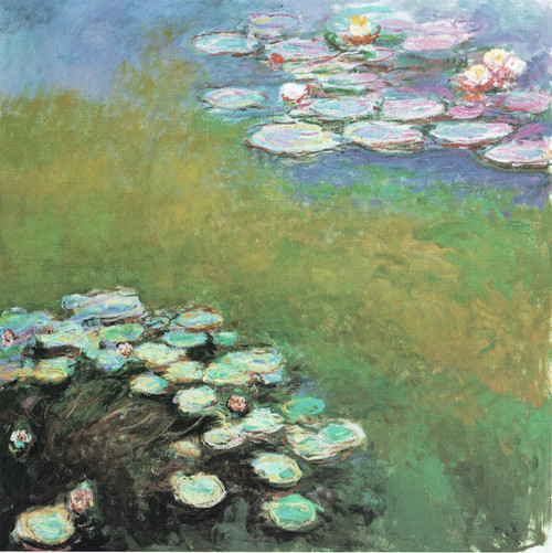 Monet- Water-Lilies(11) Poster Canvas Movie Film Print A0 A1 A2 A3 A4 A5 A6 Art