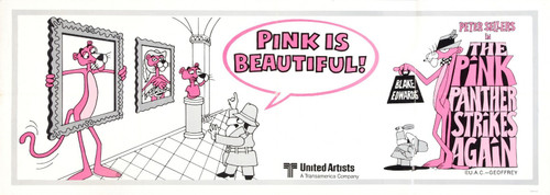 The Pink Panther Strikes Again (1976)_5 Poster Canvas Movie Film Print A0 A1 A2