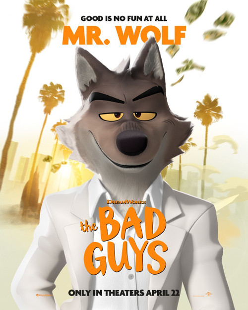 The Bad Guys (2022)_7 Poster Canvas Movie Film Print A0 A1 A2 A3 A4 A5 A6 Art Wa
