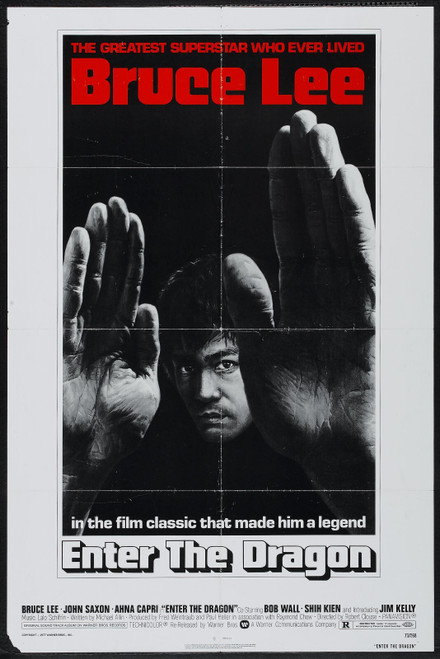 Enter The Dragon 007 Poster Canvas Movie Film Print A0 A1 A2 A3 A4 A5 A6 Art Wal