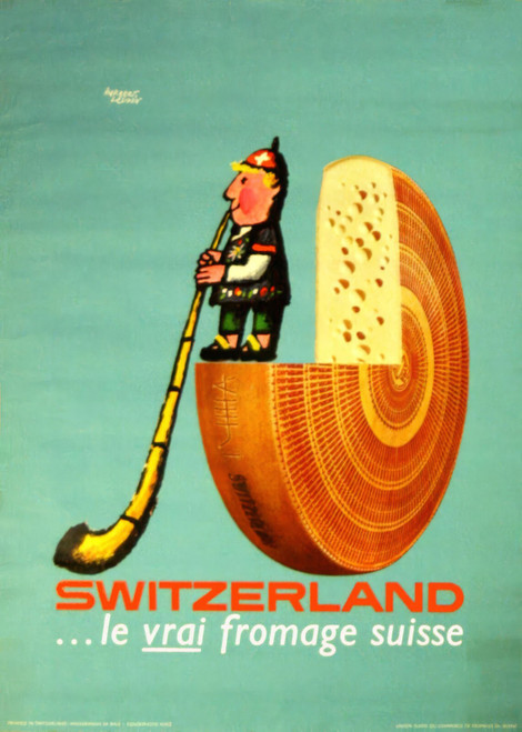 50264342613_LEUPIN, Herbert. Switzerland ...le vrai fromage suisse.-artofunivers