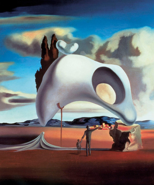 Salvador Dali - Atavistic Vestiges 1934 Poster Canvas Movie Film Print A0 A1 A2