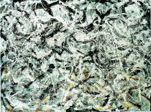 Grayish gray eyes-Pollock 1953 Poster Canvas Movie Film Print A0 A1 A2 A3 A4 A5