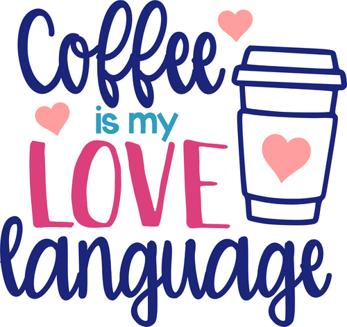 CoffeeIsMyLoveLanguage Poster Canvas Movie Film Print A0 A1 A2 A3 A4 A5 A6 Art W