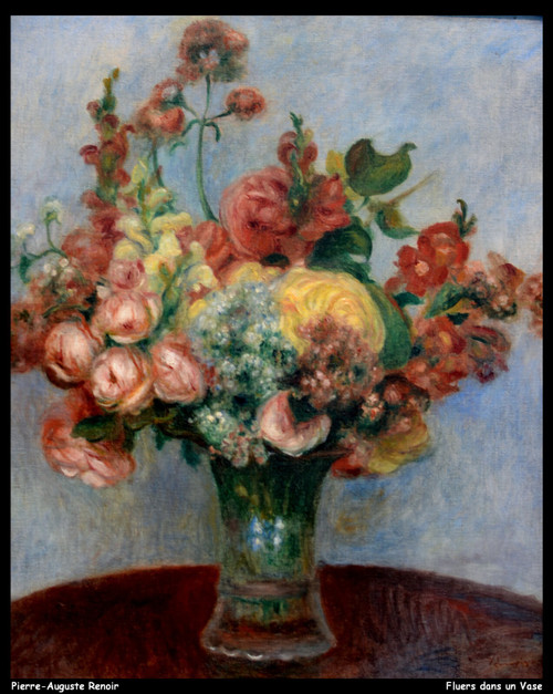 pierre-auguste-renoir---fluers-dans-un-vase-jpb_14247674768_o(1) Poster Canvas M
