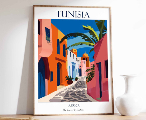 12_Tunisia Print, Tunisia Travel Poster, Tunisia Travel Print, Islamic Decor, Gi