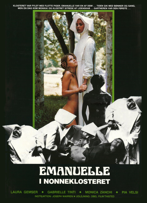 Sister Emanuelle 02 Poster Canvas Movie Film Print A0 A1 A2 A3 A4 A5 A6 Art Wall