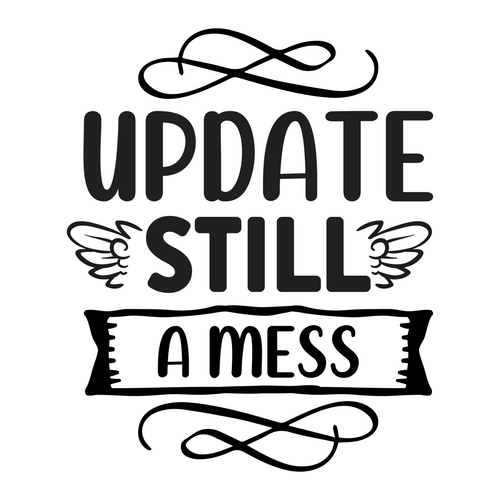 Life update still a mess-01 (3) Poster Canvas Movie Film Print A0 A1 A2 A3 A4 A5