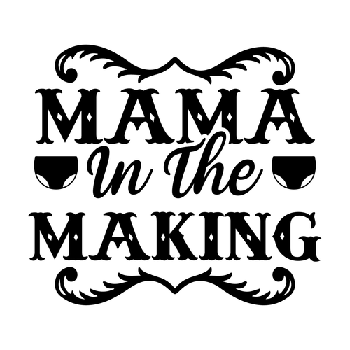 Mama In The Making-01 Sarcastic Poster Canvas Print A0 A1 A2 A3 A4 A5 A6 Art Wal