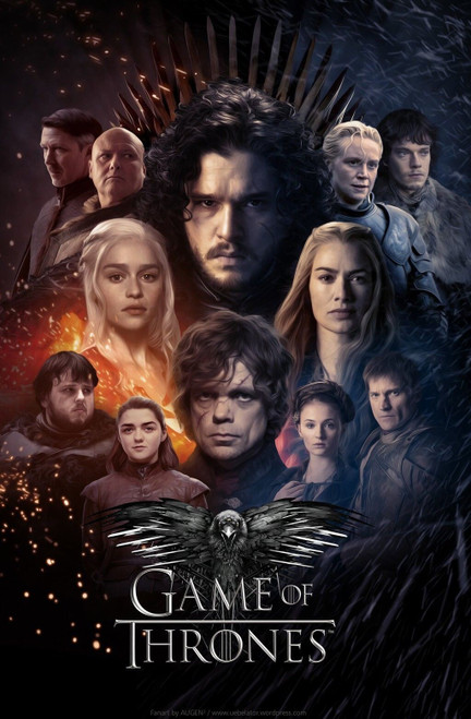 GOT Poster Canvas Movie Film Print A0 A1 A2 A3 A4 A5 A6 Art Wall Decoration