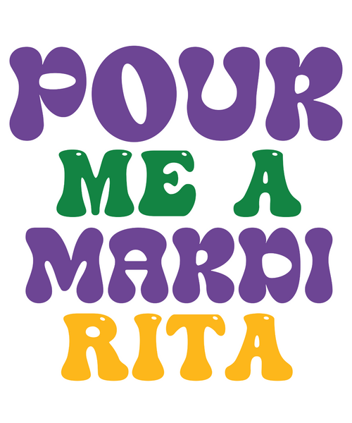 Pour Me A Mardi Rita-01 Funny Creative Poster Canvas Movie Film Print A0 A1 A2 A