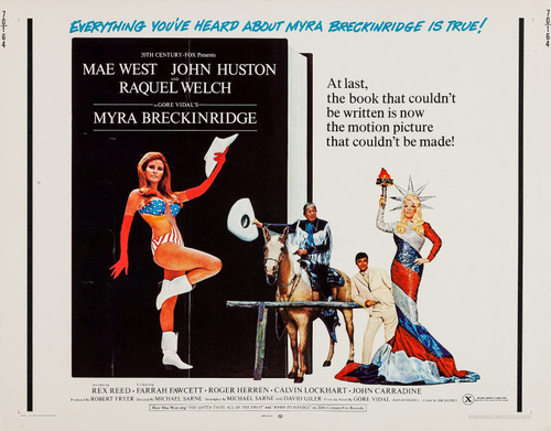 Myra Breckinridge (1970)_2 Poster Canvas Movie Film Print A0 A1 A2 A3 A4 A5 A6 A