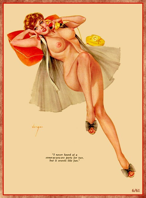 Alberto_Vargas_Pin-Up_Art_140 Art Gallery Poster Canvas Print Wall Decoration A0