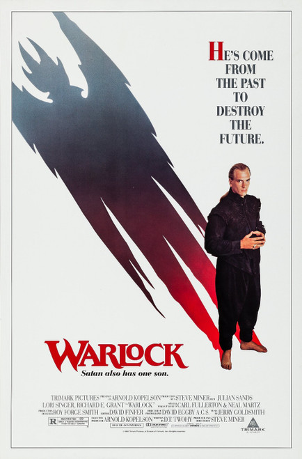 Warlock (1989)_0 Poster Canvas Movie Film Print A0 A1 A2 A3 A4 A5 A6 Art Wall De