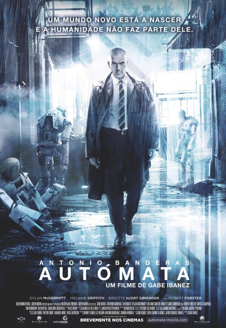 Automata (2014)_3 Movie Film Poster Canvas iconic design