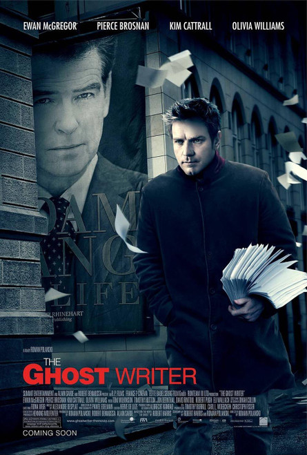 The Ghost Writer (2010)_2 Poster Canvas Movie Film Print A0 A1 A2 A3 A4 A5 A6 Ar