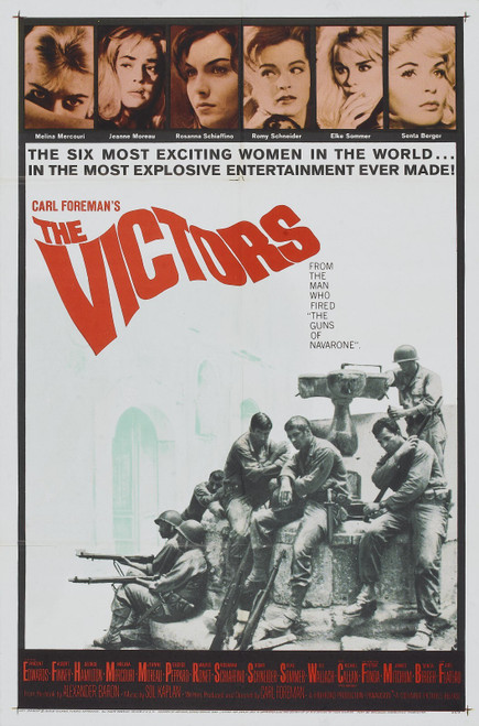 The Victors (1963)_0 Poster Canvas Movie Film Print A0 A1 A2 A3 A4 A5 A6 Art Wal