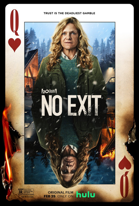 No Exit (2022)_5 Poster Canvas Movie Film Print A0 A1 A2 A3 A4 A5 A6 Art Wall De