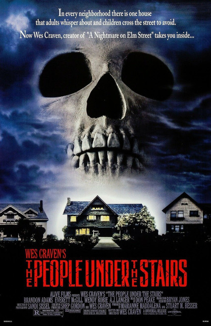 The People Under the Stairs (1991)_0 Poster Canvas Movie Film Print A0 A1 A2 A3