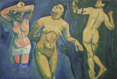 André Derain - Bathers Poster Canvas Movie Film Print A0 A1 A2 A3 A4 A5 A6 Art W