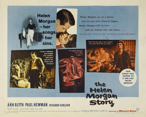 The Helen Morgan Story (1957)_2 Poster Canvas Movie Film Print A0 A1 A2 A3 A4 A5