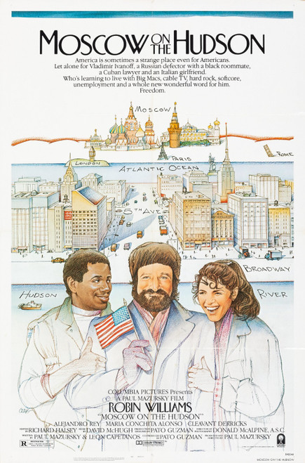 Moscow on the Hudson (1984)_0 Poster Canvas Movie Film Print A0 A1 A2 A3 A4 A5 A