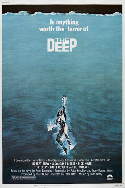 The Deep (1977)_3 Poster Canvas Movie Film Print A0 A1 A2 A3 A4 A5 A6 Art Wall D