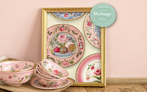 Vintage Archive Collection of Antique Plates Study Art Print - Unframed A6 A5 A4