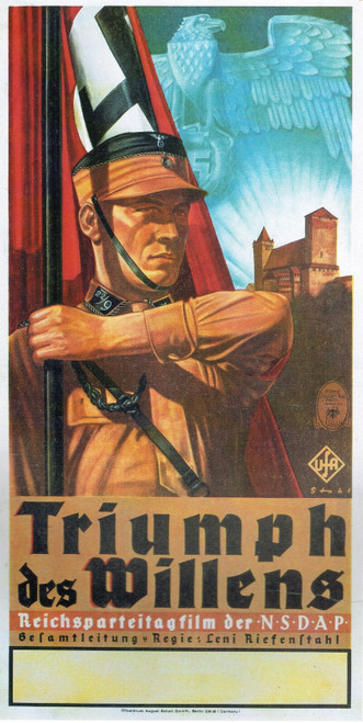 Trumph Of The Will- 1934 Poster Canvas Movie Film Print A0 A1 A2 A3 A4 A5 A6 Art
