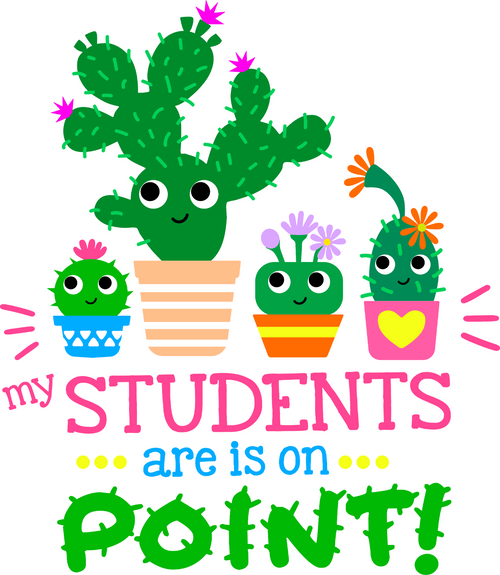 Cactus-School-my-students (2) Poster Canvas Movie Film Print A0 A1 A2 A3 A4 A5 A