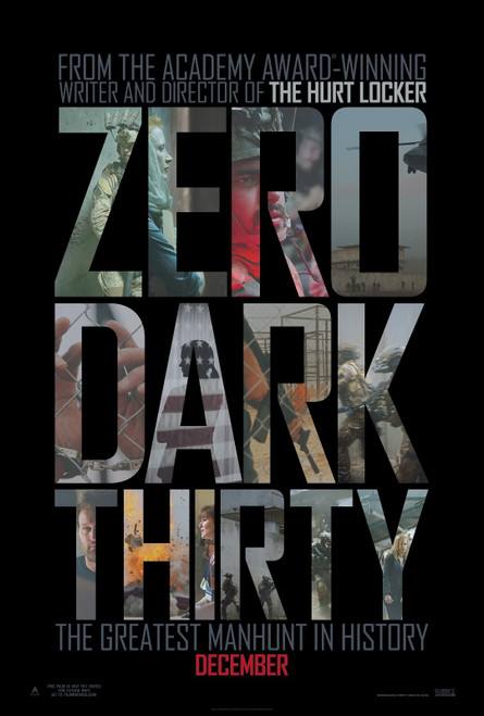 Zero Dark Thirty (2012)_3 Poster Canvas Movie Film Print A0 A1 A2 A3 A4 A5 A6 Ar