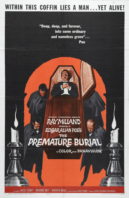Premature Burial (1962)_1 Poster Canvas Movie Film Print A0 A1 A2 A3 A4 A5 A6 Ar