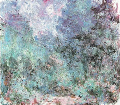 Monet- The House among the Roses Poster Canvas Movie Film Print A0 A1 A2 A3 A4 A