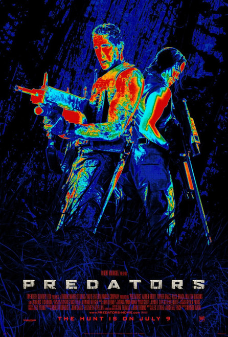 Predators (2010)_6 Poster Canvas Movie Film Print A0 A1 A2 A3 A4 A5 A6 Art Wall