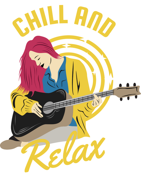 Chill and Relax Poster Canvas Movie Film Print A0 A1 A2 A3 A4 A5 A6 Art Wall Dec