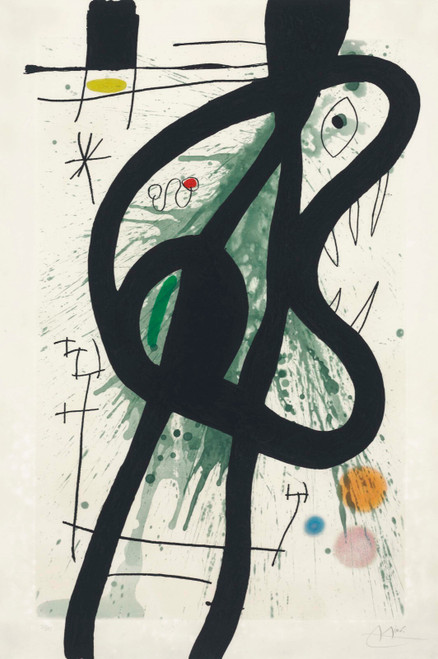 Joan Miró - Le grand carnassier Poster Canvas Movie Film Print A0 A1 A2 A3 A4 A5