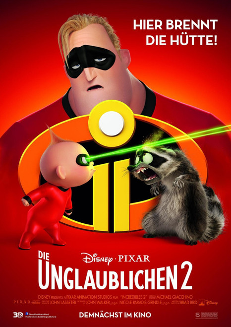 Incredibles 2 (2018)_18 Poster Canvas Movie Film Print A0 A1 A2 A3 A4 A5 A6 Art