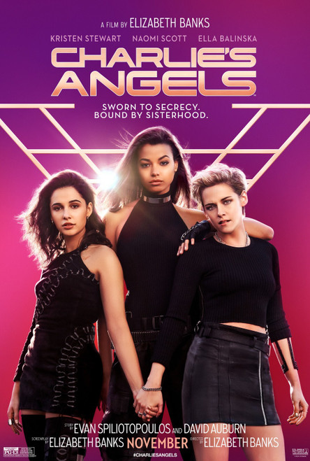 Charlie_s Angels (2019)_5 Movie Film Poster Canvas iconic design